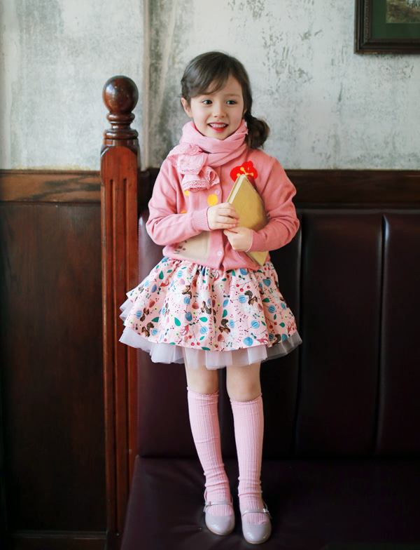Aesop skirt 이솝 스커트 (핑크,그레이)